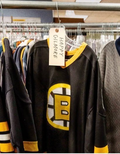 Adam is a fan of sporty, athletic-inspired clothing