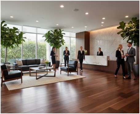 Hardwood Brings Classic Appeal to Workspaces